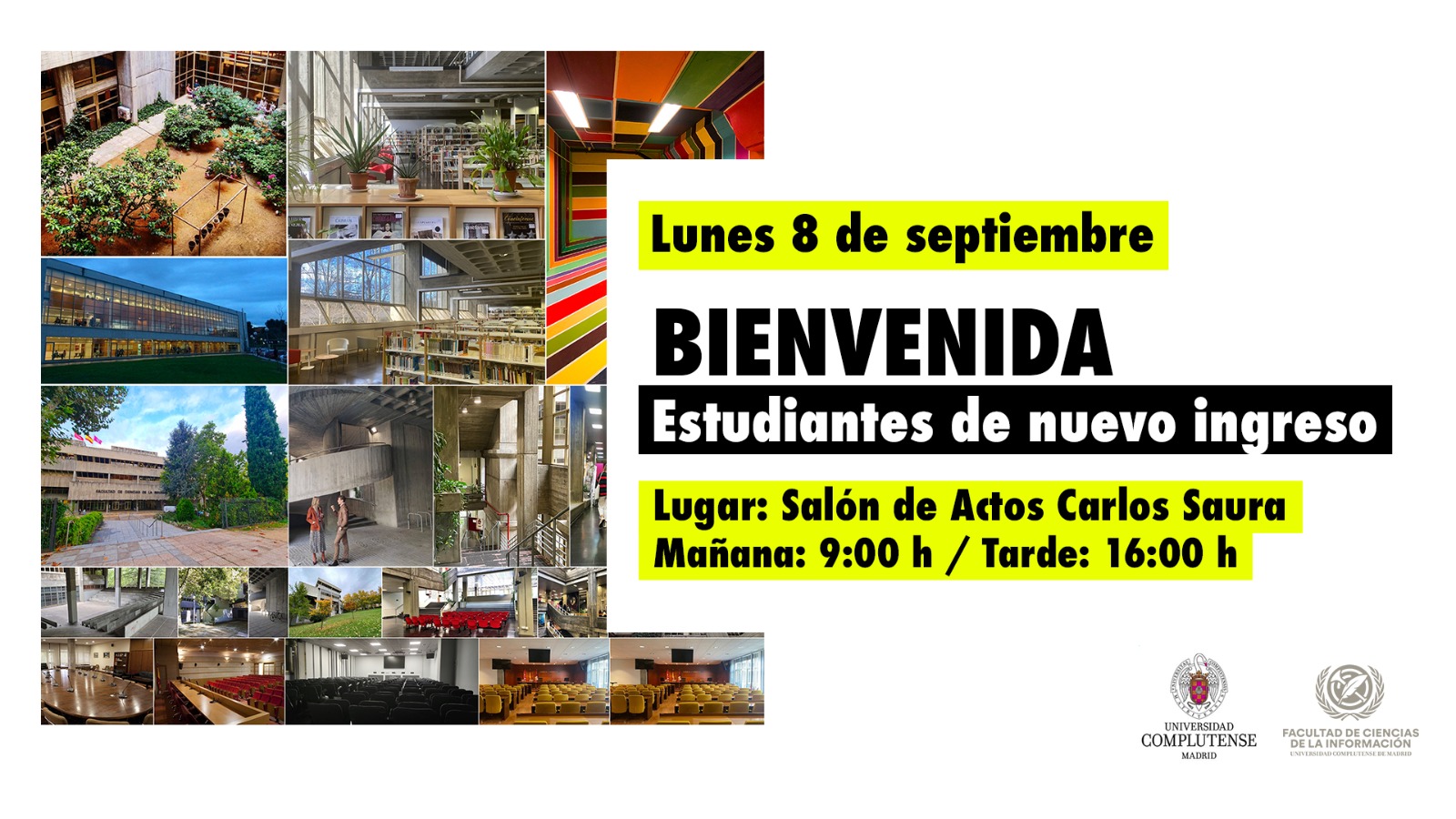 Inicio de clases en la Facultad el 8 de septiembre